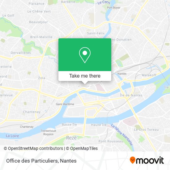 Mapa Office des Particuliers