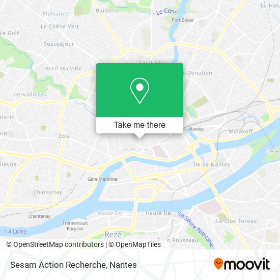 Sesam Action Recherche map