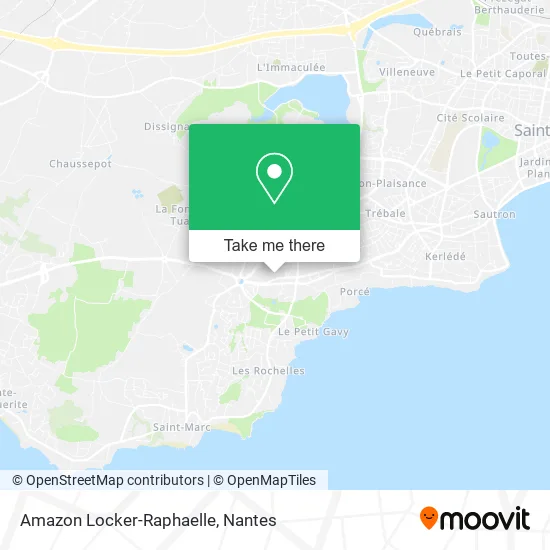 Amazon Locker-Raphaelle map