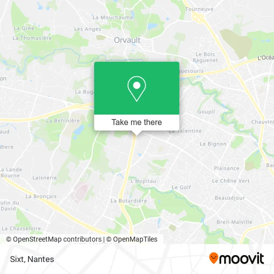 Sixt map