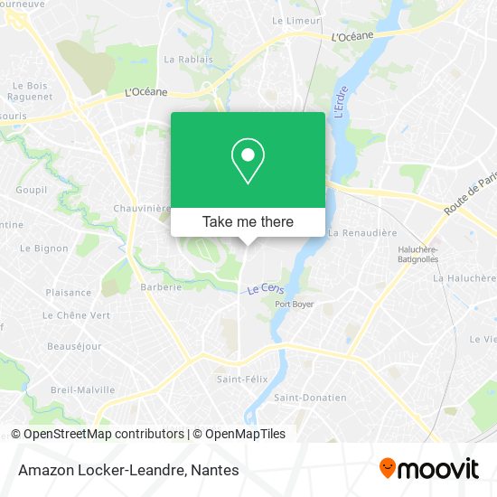 Mapa Amazon Locker-Leandre