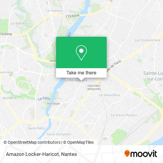 Mapa Amazon Locker-Haricot