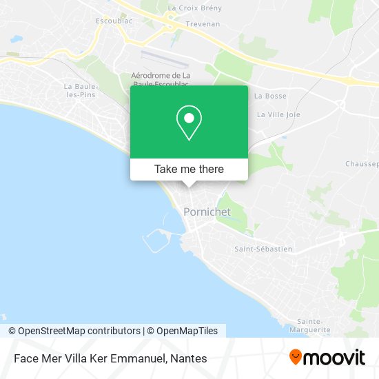 Face Mer Villa Ker Emmanuel map