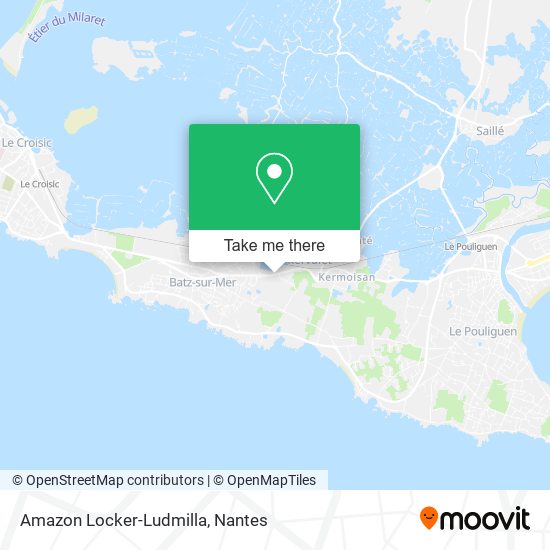 Mapa Amazon Locker-Ludmilla