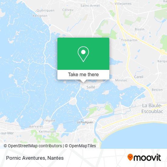 Pornic Aventures map