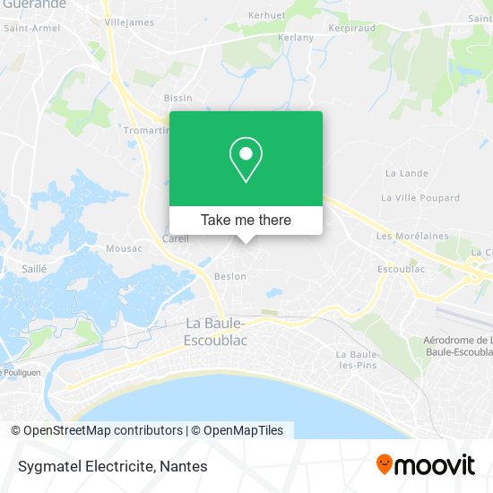 Sygmatel Electricite map