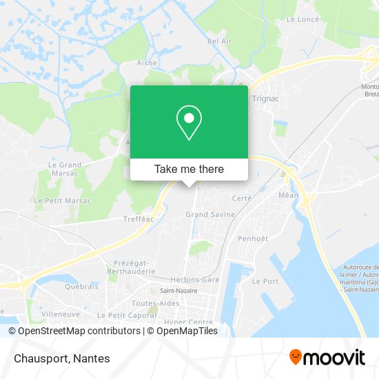 Chausport map