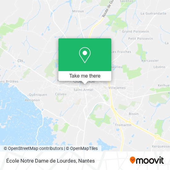 École Notre Dame de Lourdes map