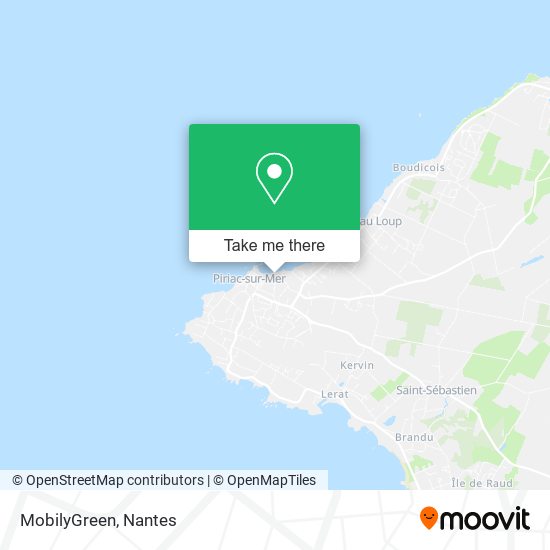 MobilyGreen map
