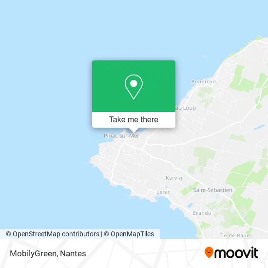 MobilyGreen map