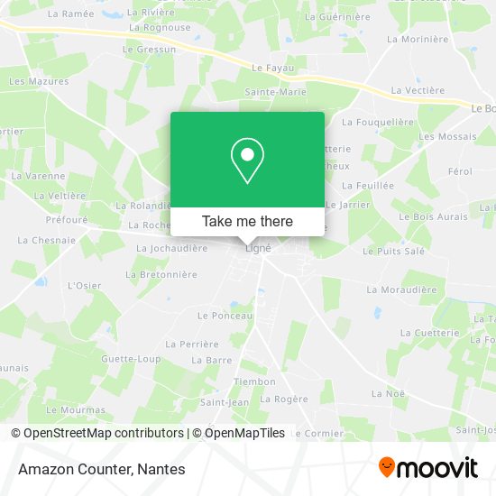 Amazon Counter map