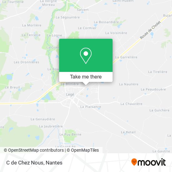 C de Chez Nous map