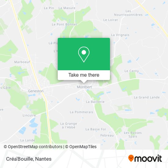 Créa'Bouille map