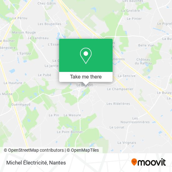 Michel Électricité map