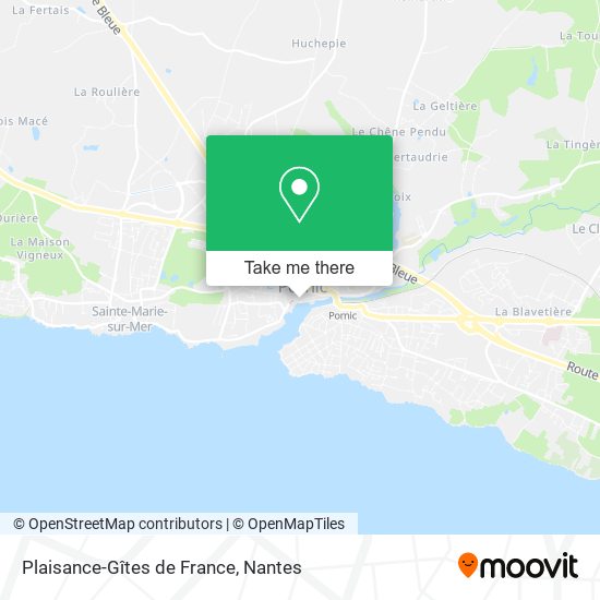 Mapa Plaisance-Gîtes de France