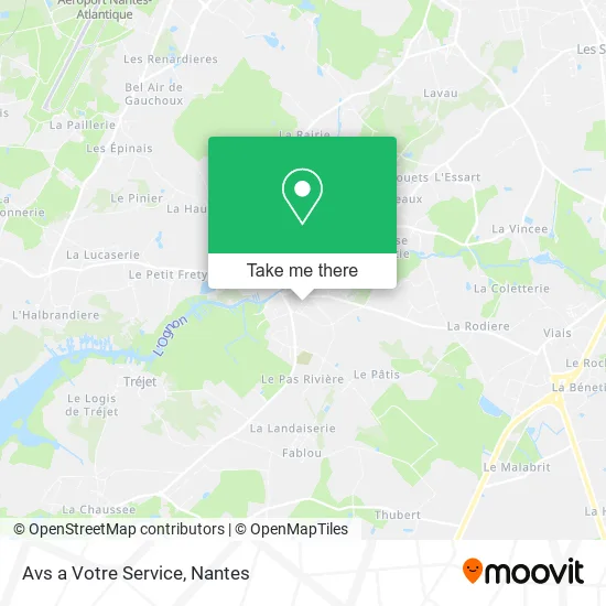 Avs a Votre Service map