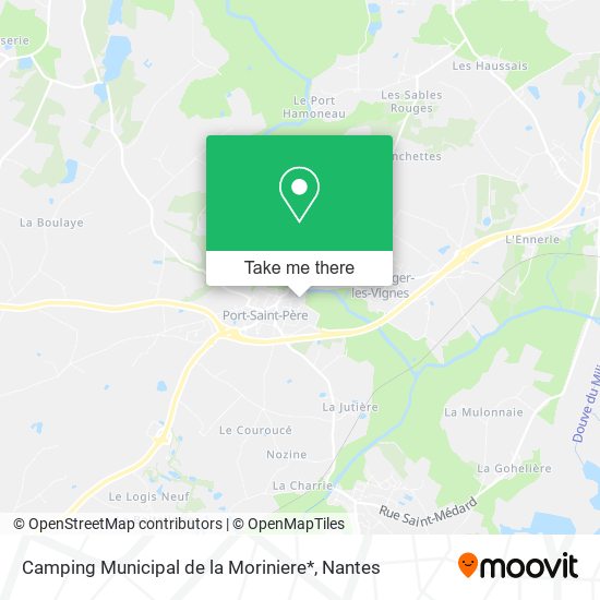 Camping Municipal de la Moriniere* map