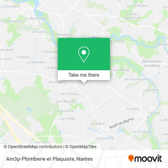 Am3p-Plomberie et Plaquiste map