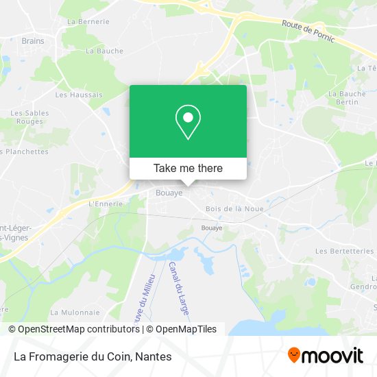 La Fromagerie du Coin map