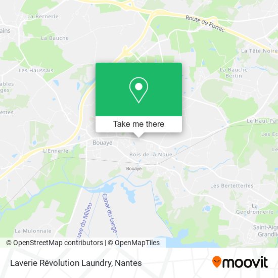 Laverie Révolution Laundry map