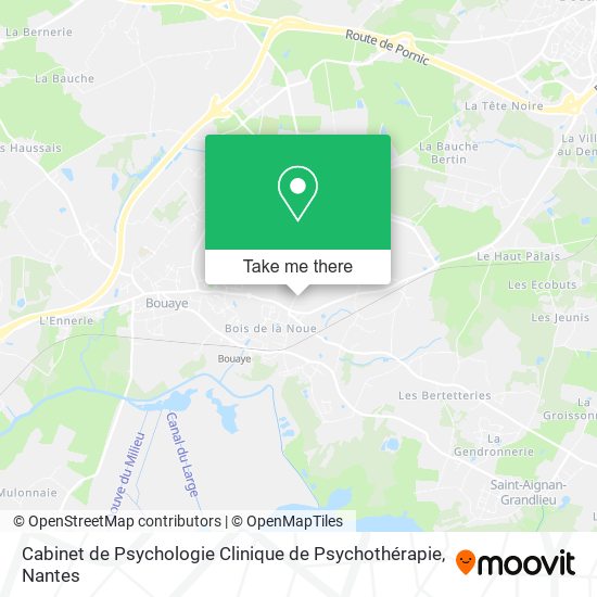 Cabinet de Psychologie Clinique de Psychothérapie map