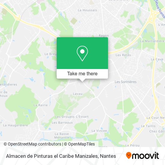 Almacen de Pinturas el Caribe Manizales map