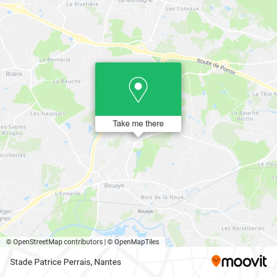 Stade Patrice Perrais map