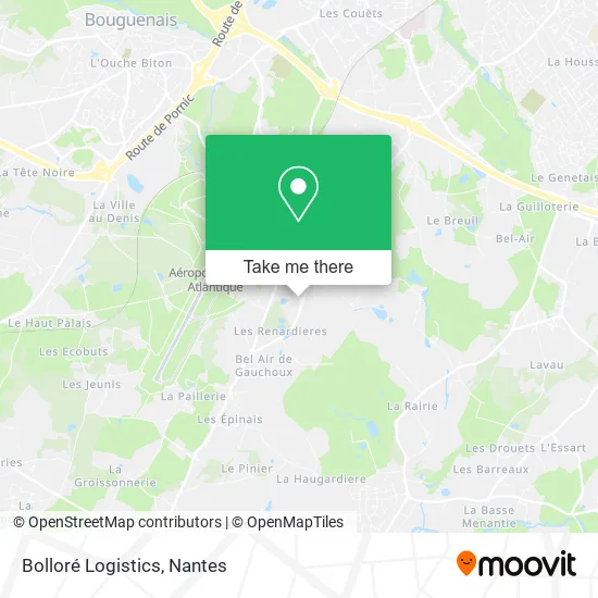 Bolloré Logistics map