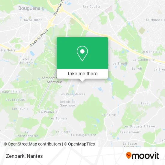 Zenpark map