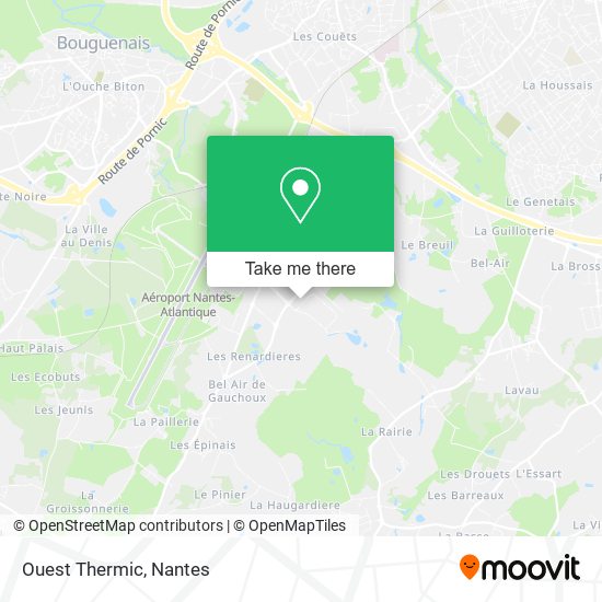 Ouest Thermic map