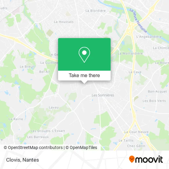 Mapa Clovis