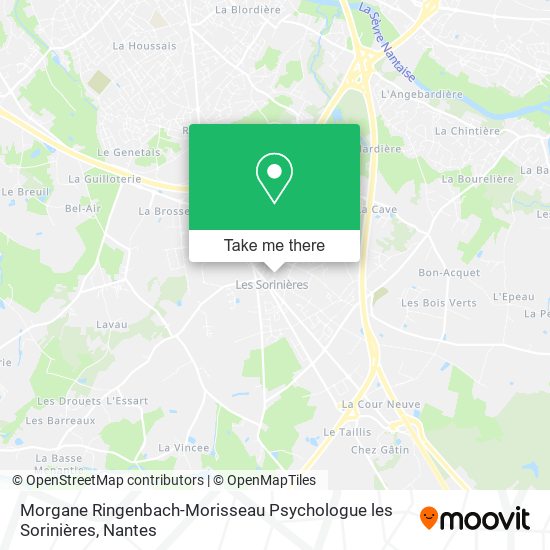 Morgane Ringenbach-Morisseau Psychologue les Sorinières map
