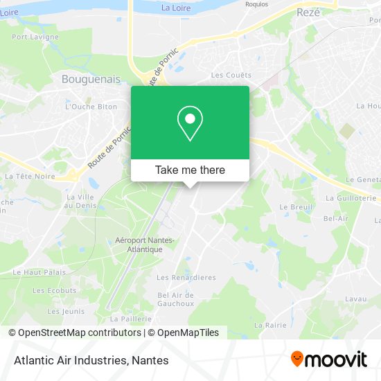 Atlantic Air Industries map