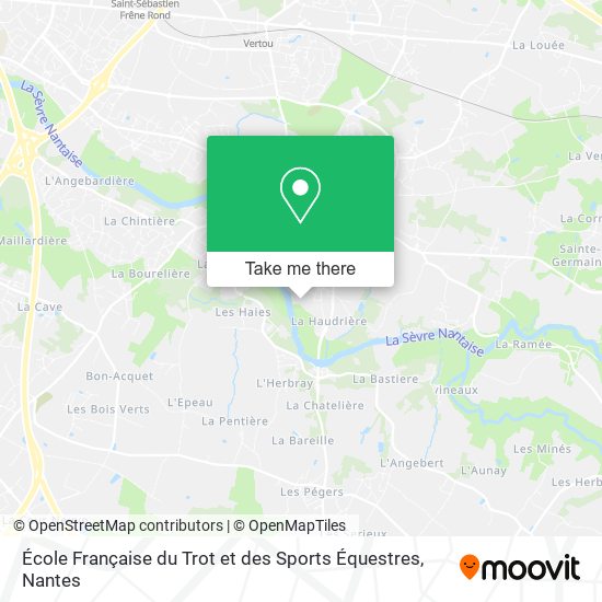 École Française du Trot et des Sports Équestres map