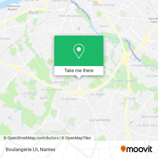 Boulangerie Lh map