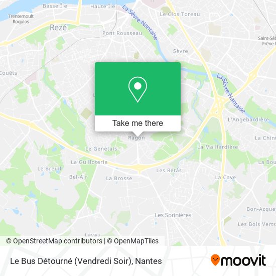 Le Bus Détourné (Vendredi Soir) map