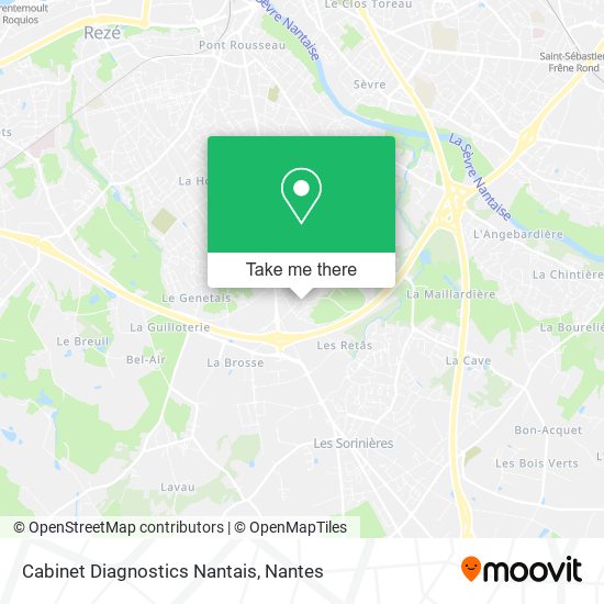 Mapa Cabinet Diagnostics Nantais