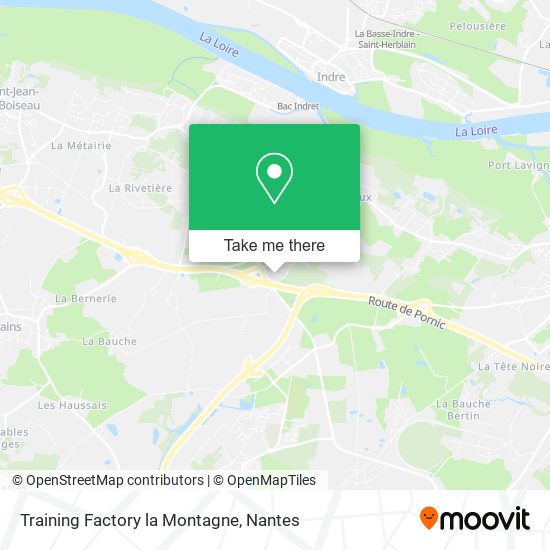 Training Factory la Montagne map