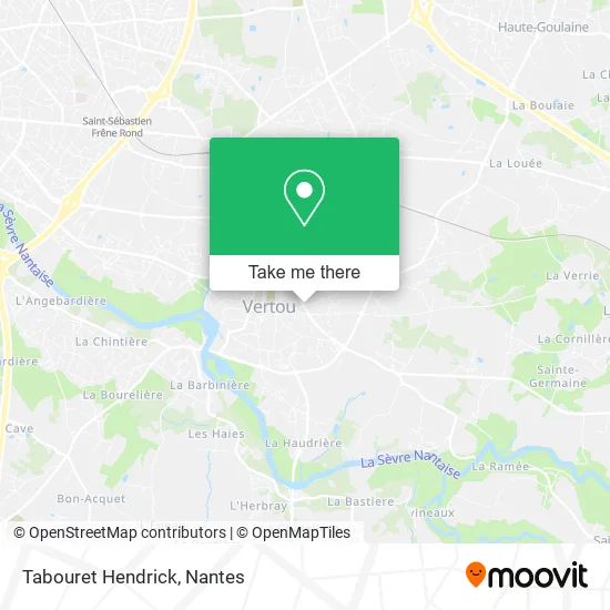 Tabouret Hendrick map