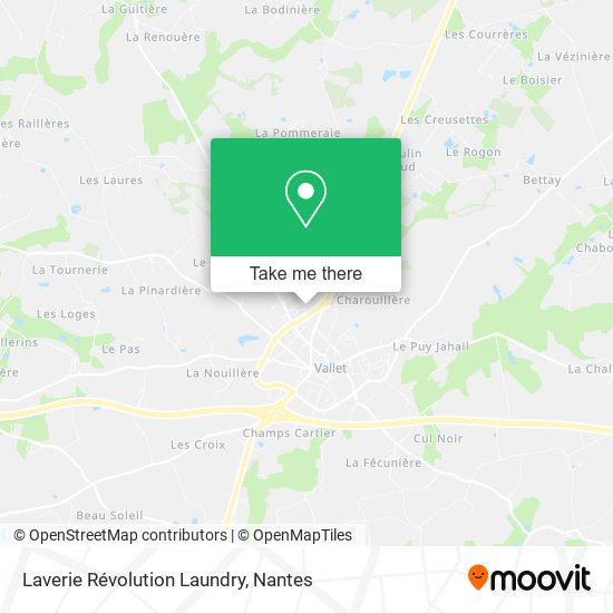 Laverie Révolution Laundry map