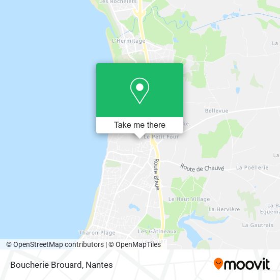 Boucherie Brouard map