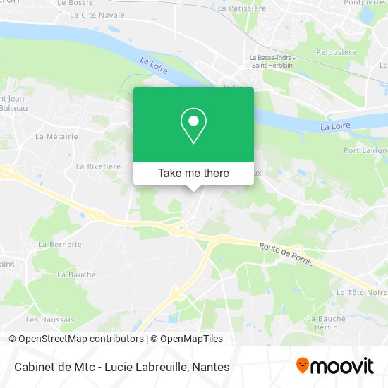 Cabinet de Mtc - Lucie Labreuille map