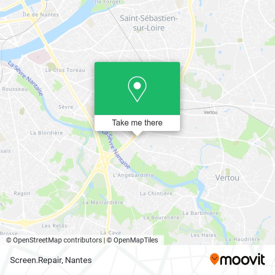 Screen.Repair map