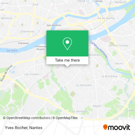 Yves Rocher map
