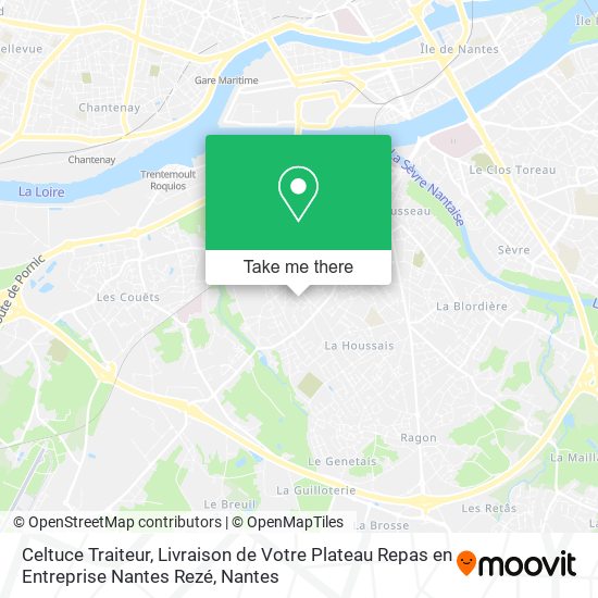 Mapa Celtuce Traiteur, Livraison de Votre Plateau Repas en Entreprise Nantes Rezé