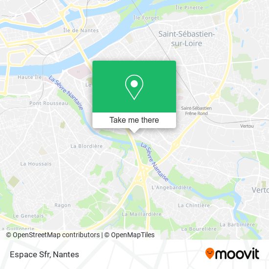 Espace Sfr map