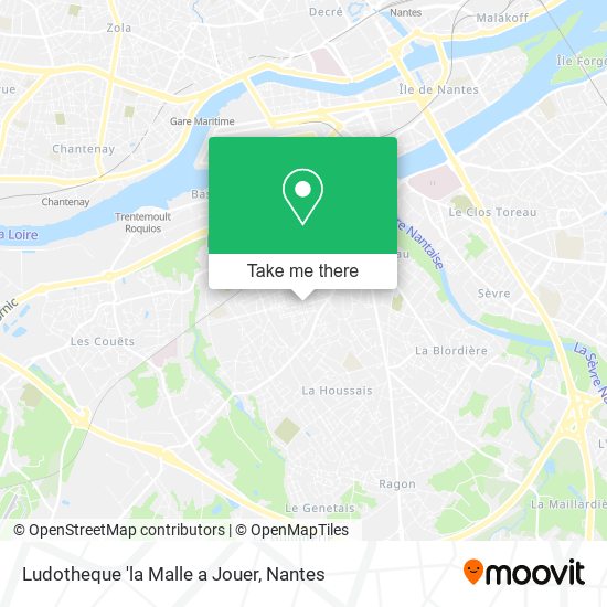 Ludotheque 'la Malle a Jouer map