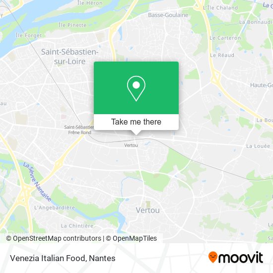 Venezia Italian Food map