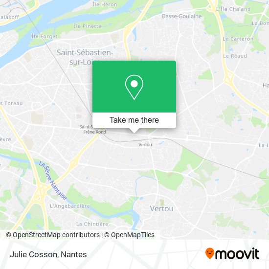 Julie Cosson map