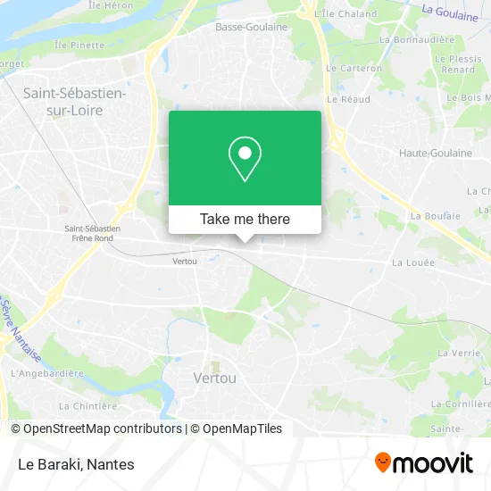 Le Baraki map